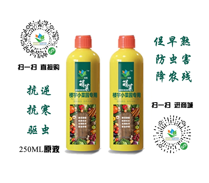 森酶牌萌菜楼宇小菜园专用复合酶（原液）-250ML