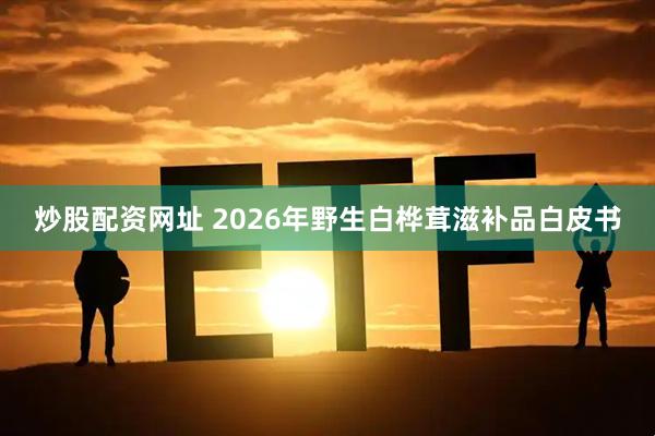 炒股配资网址 2026年野生白桦茸滋补品白皮书
