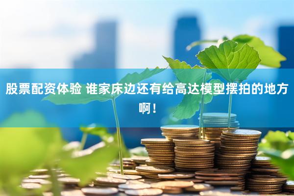 股票配资体验 谁家床边还有给高达模型摆拍的地方啊！